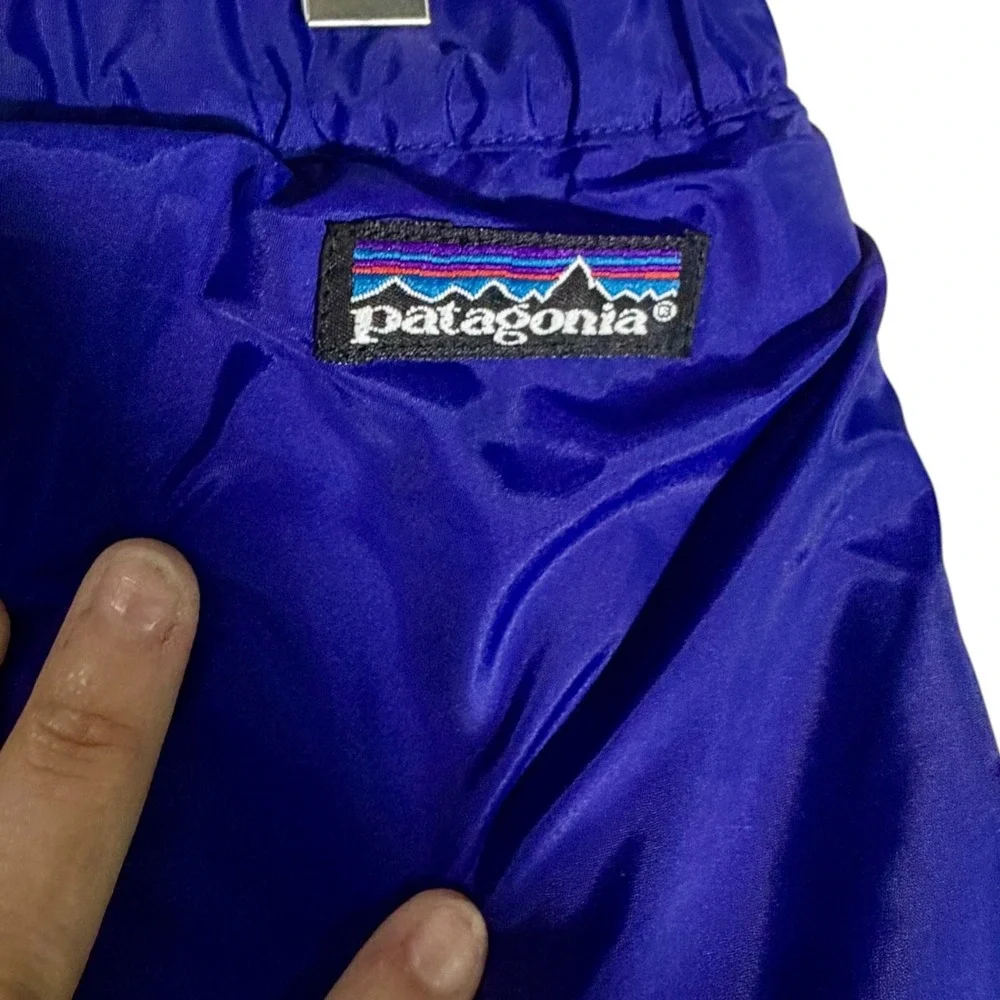 Vintage‎ 90's Patagonia Men's Side Zip Fleece Lined Pants USA 42181 Purple XL